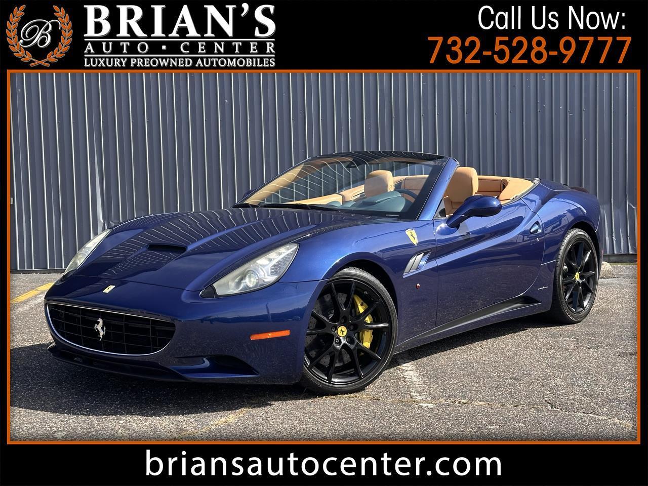 2012 Ferrari California 2dr Conv