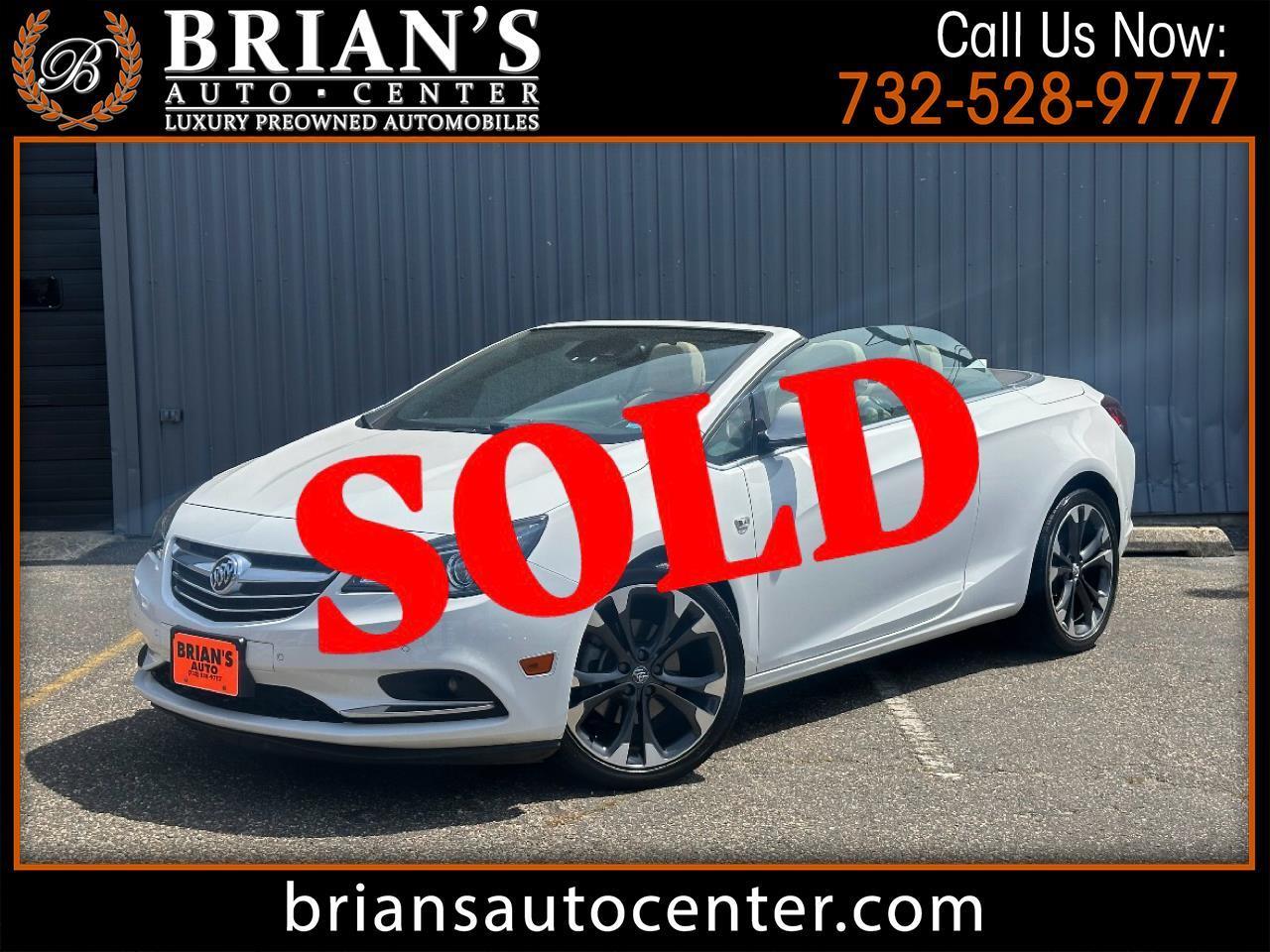 2016 Buick Cascada 2dr Conv Premium