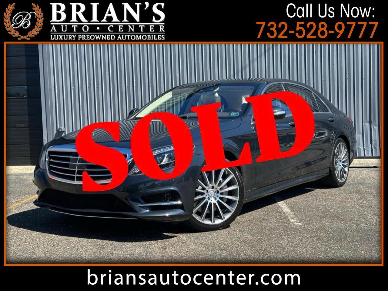 2015 Mercedes-Benz S-Class 4dr Sdn S 550 4MATIC