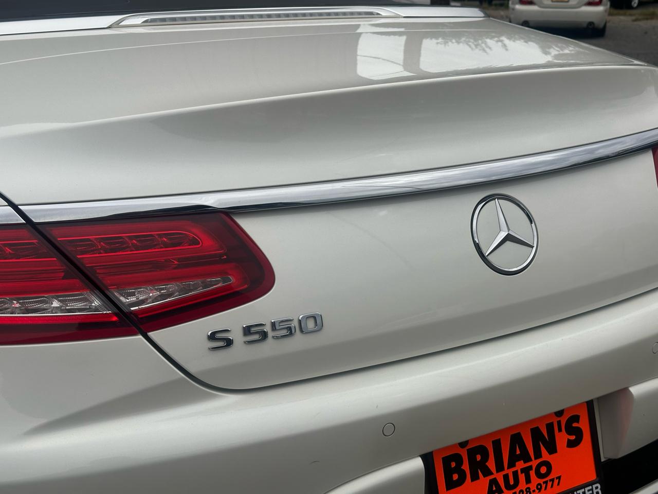Mercedes-Benz S-Class S 550 Cabriolet 2017