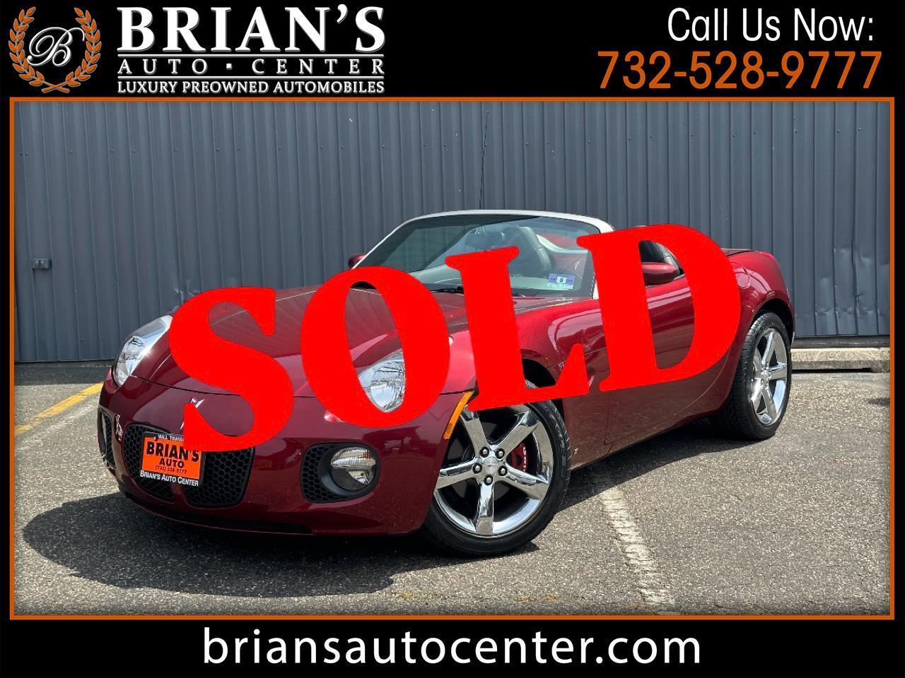 2009 Pontiac Solstice 2dr Conv GXP