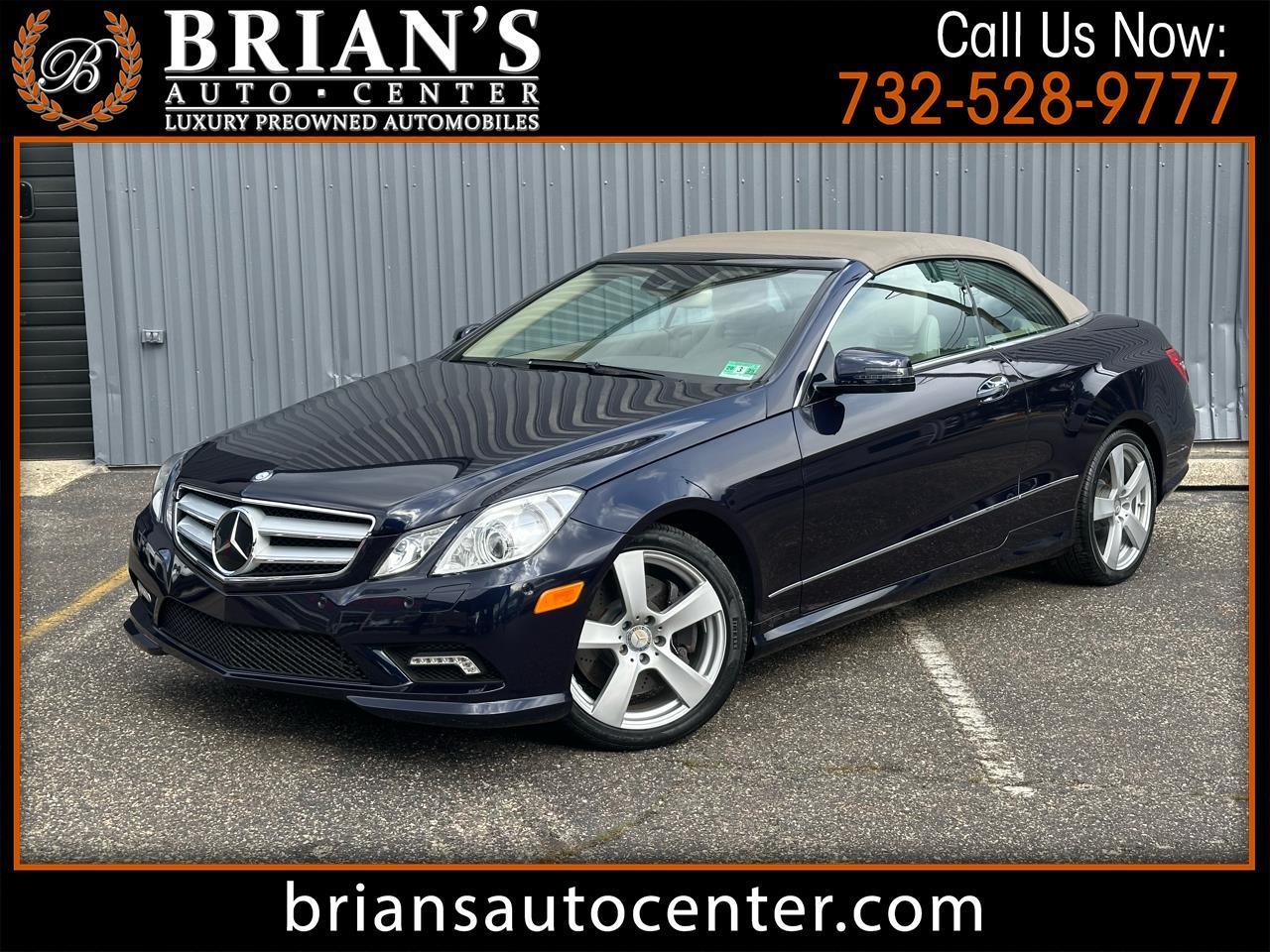 Mercedes-Benz E-Class 2dr Cabriolet E 550 RWD 2011