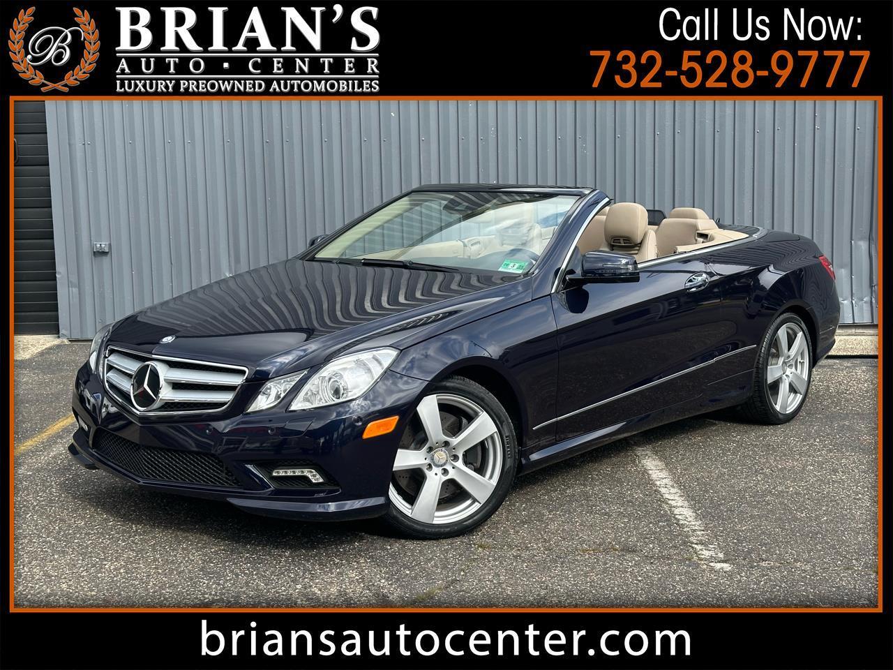 2011 Mercedes-Benz E-Class 2dr Cabriolet E 550 RWD