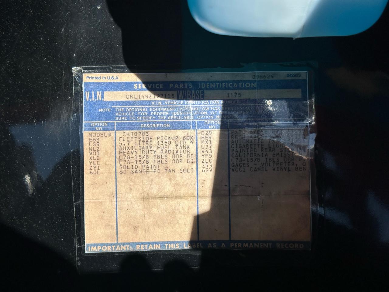 Chevrolet C10  1979