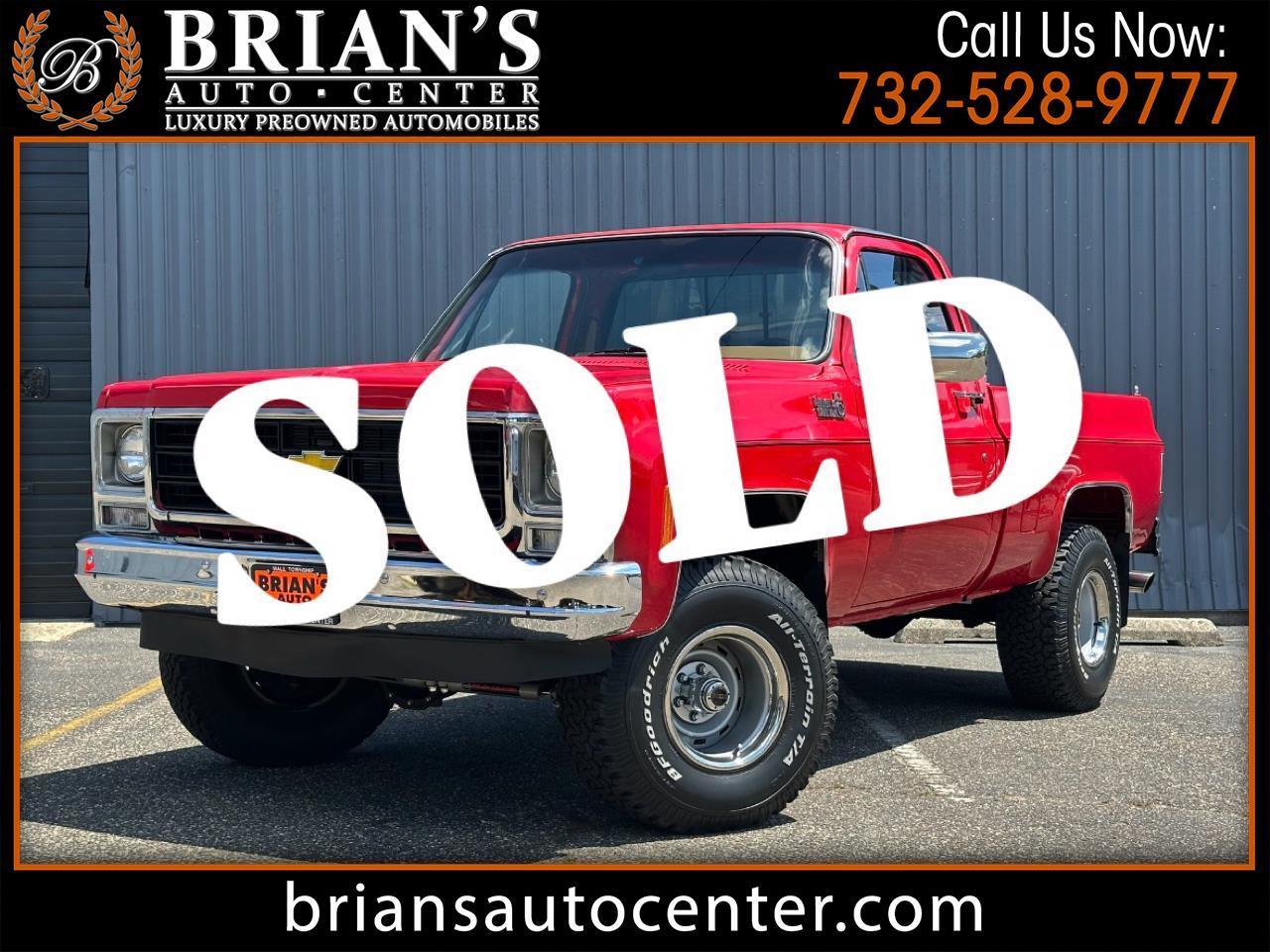 1979 Chevrolet C10 Custom Nut & Bolt Restoration