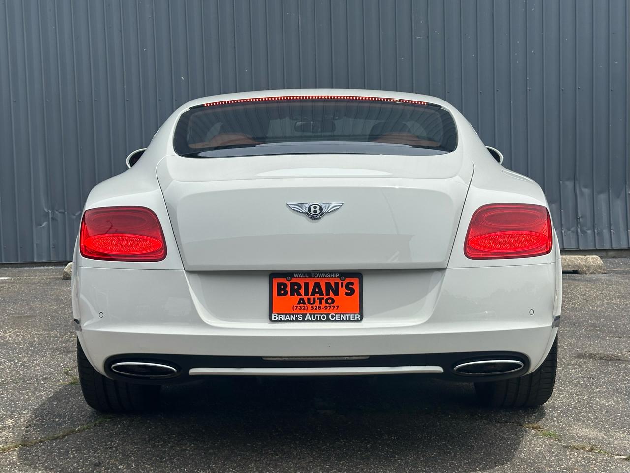 Bentley Continental GT 2dr Cpe 2012