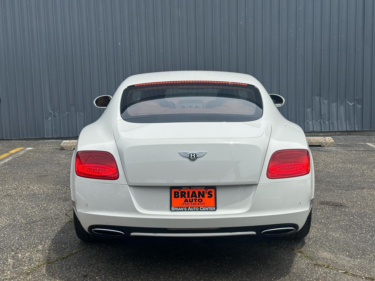 Bentley Continental GT 2dr Cpe 2012