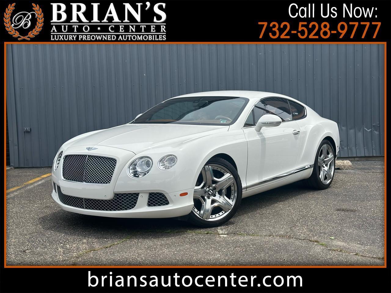 2012 Bentley Continental GT 2dr Cpe