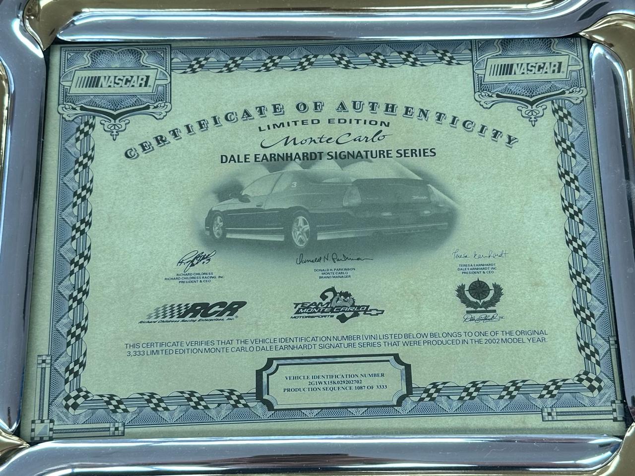 Chevrolet Monte Carlo  2002
