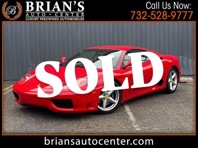 2002 Ferrari 360 Modena RWD