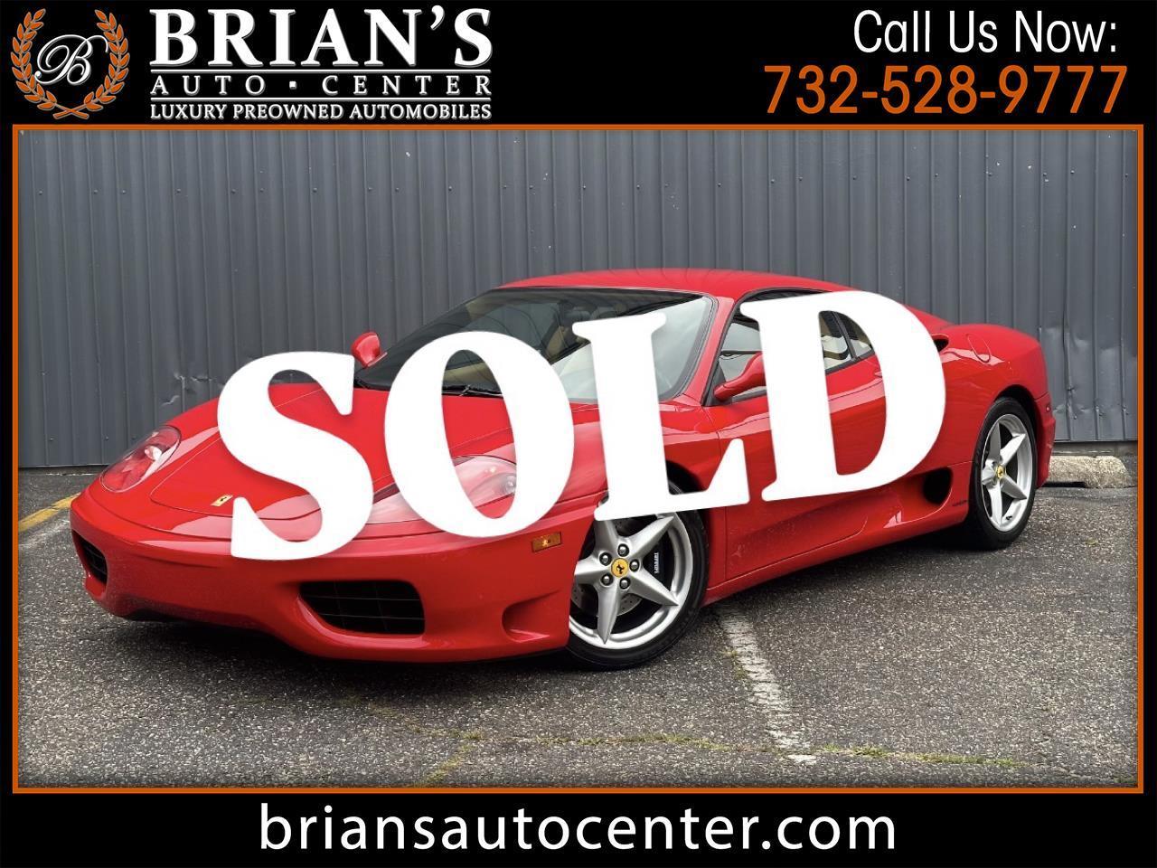 2002 Ferrari 360 2dr Cpe Modena