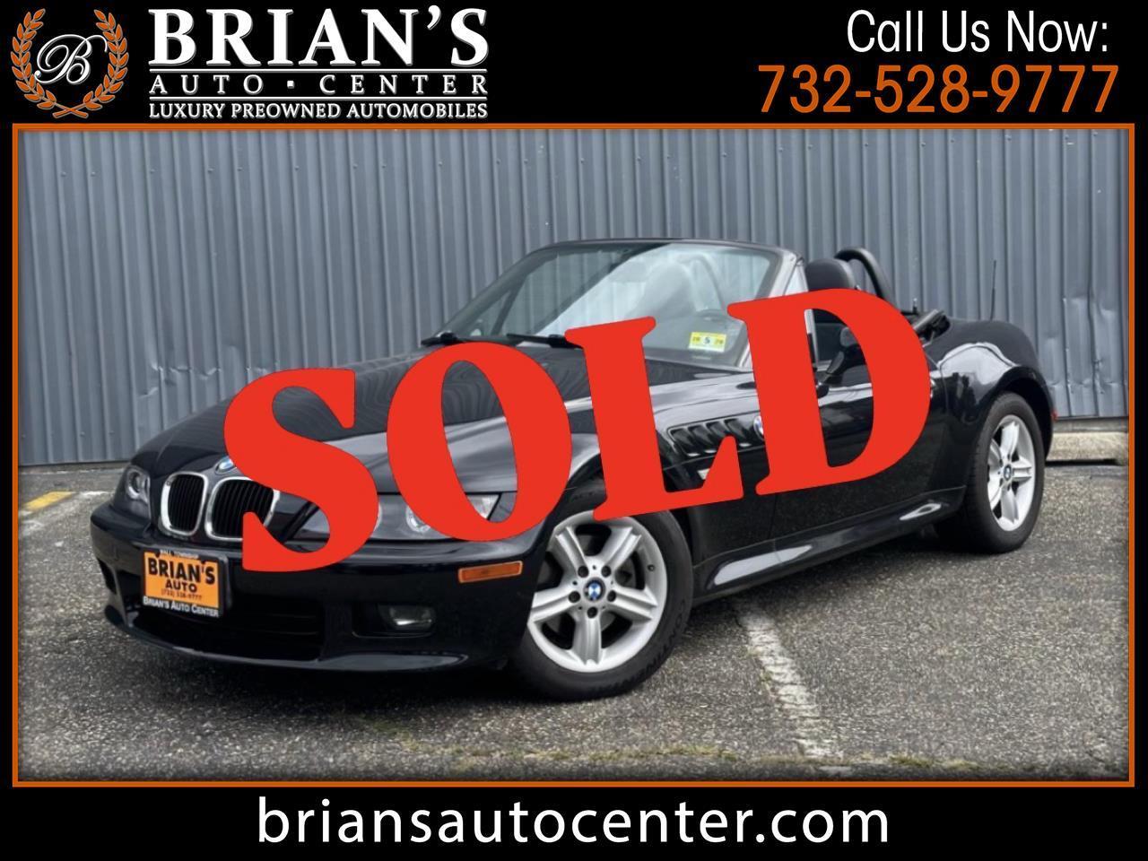2000 BMW Z3 Z3 2dr Roadster 2.5L