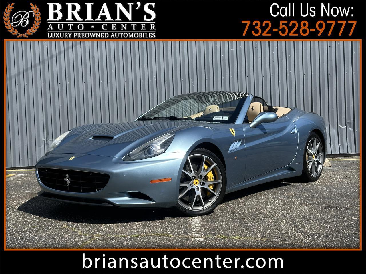 2012 Ferrari California 2dr Conv