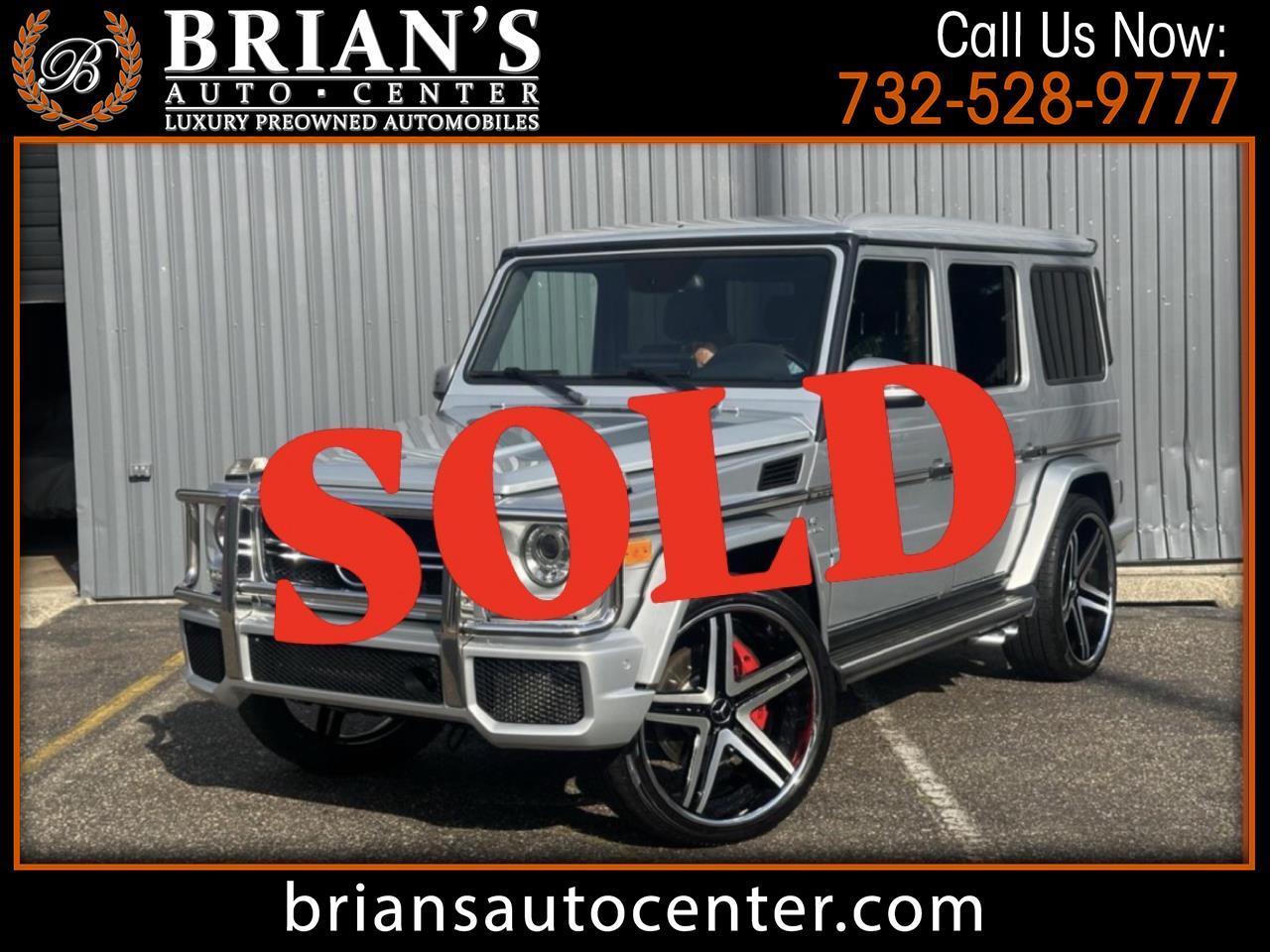 Mercedes-Benz G-Class 4MATIC 4dr G 63 AMG 2013