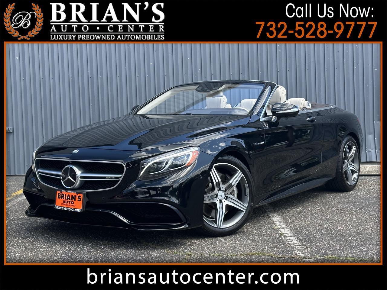 Mercedes-Benz S-Class AMG S 63 4MATIC Cabriolet 2017