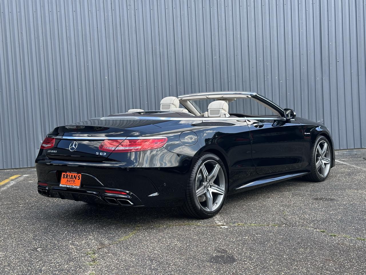 Mercedes-Benz S-Class AMG S 63 4MATIC Cabriolet 2017