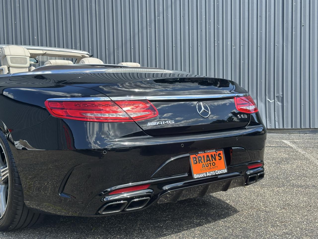 Mercedes-Benz S-Class AMG S 63 4MATIC Cabriolet 2017