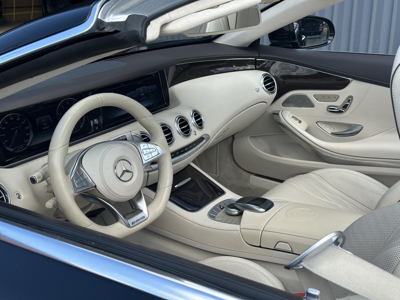 Mercedes-Benz S-Class AMG S 63 4MATIC Cabriolet 2017