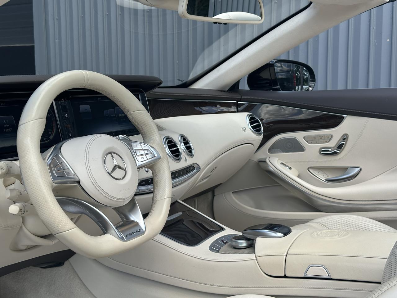 Mercedes-Benz S-Class AMG S 63 4MATIC Cabriolet 2017