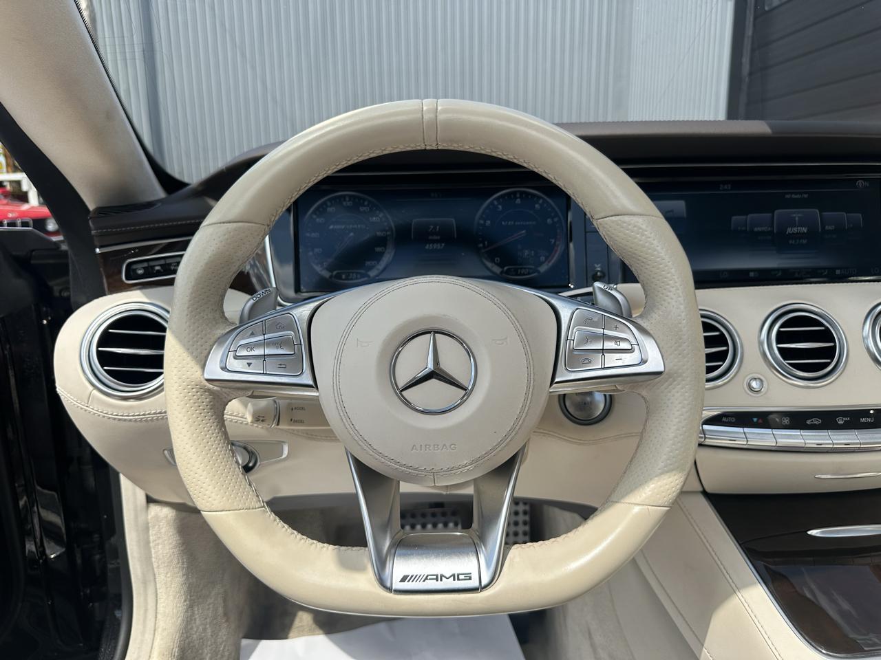 Mercedes-Benz S-Class AMG S 63 4MATIC Cabriolet 2017