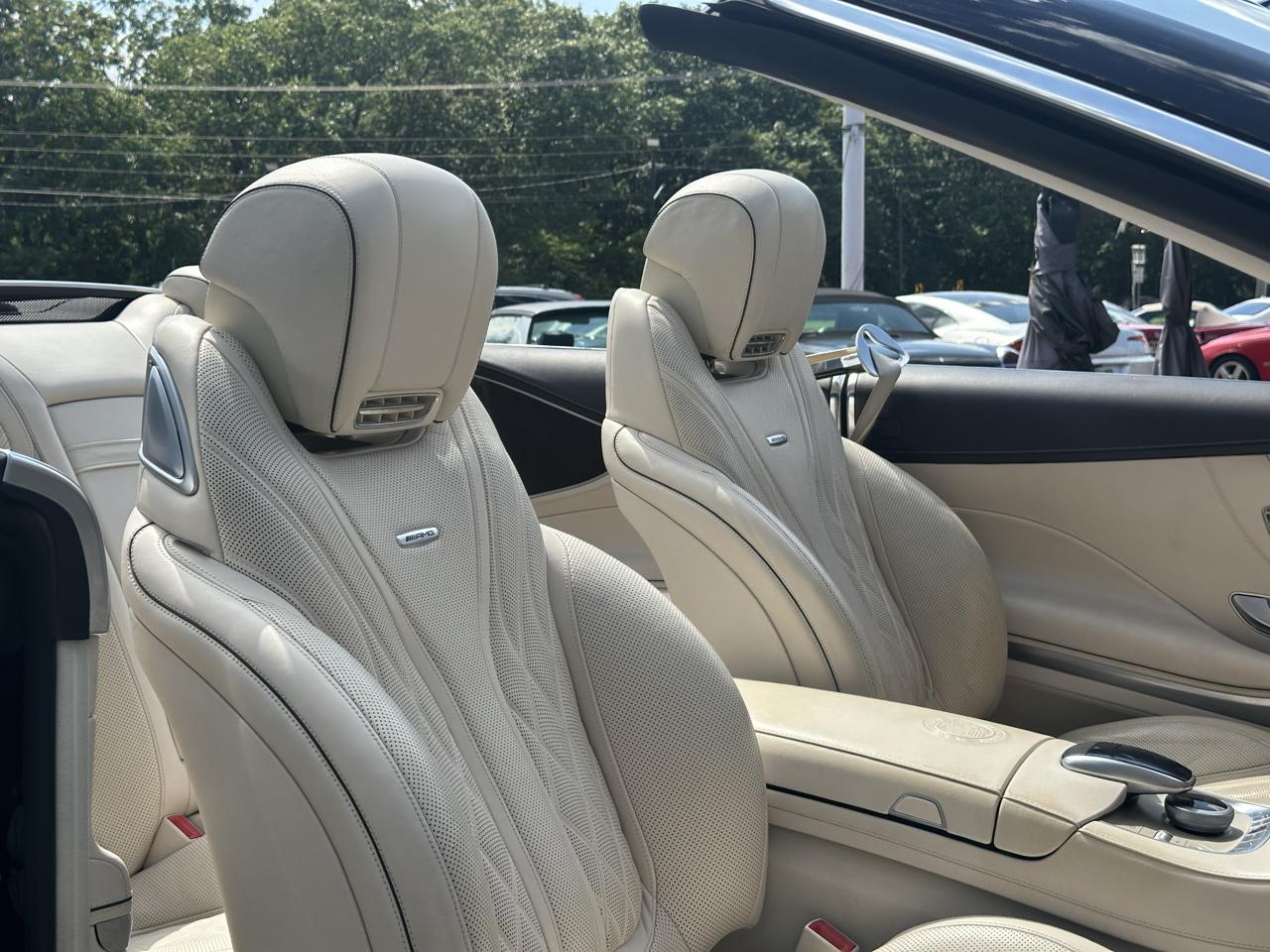 Mercedes-Benz S-Class AMG S 63 4MATIC Cabriolet 2017
