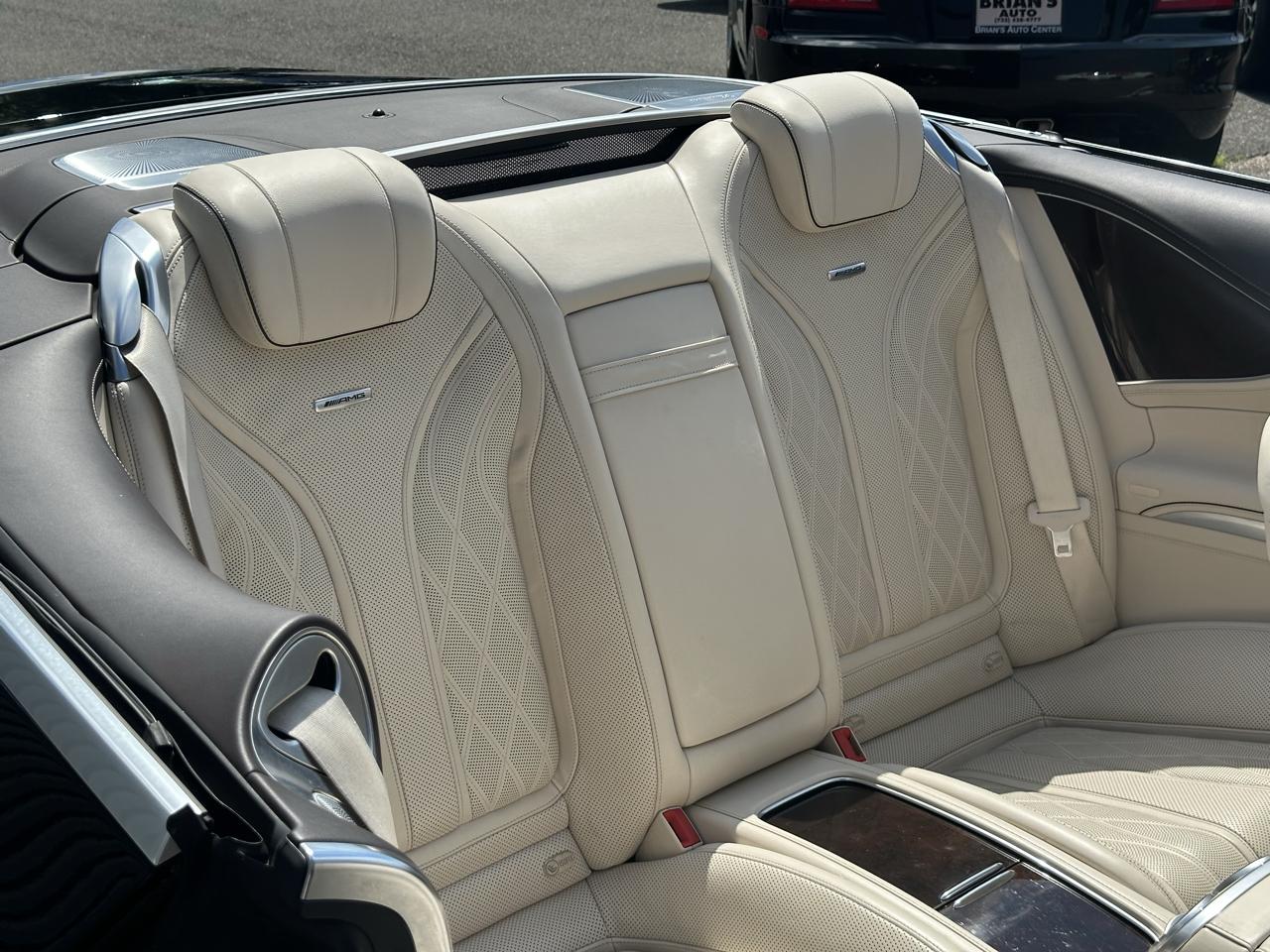 Mercedes-Benz S-Class AMG S 63 4MATIC Cabriolet 2017