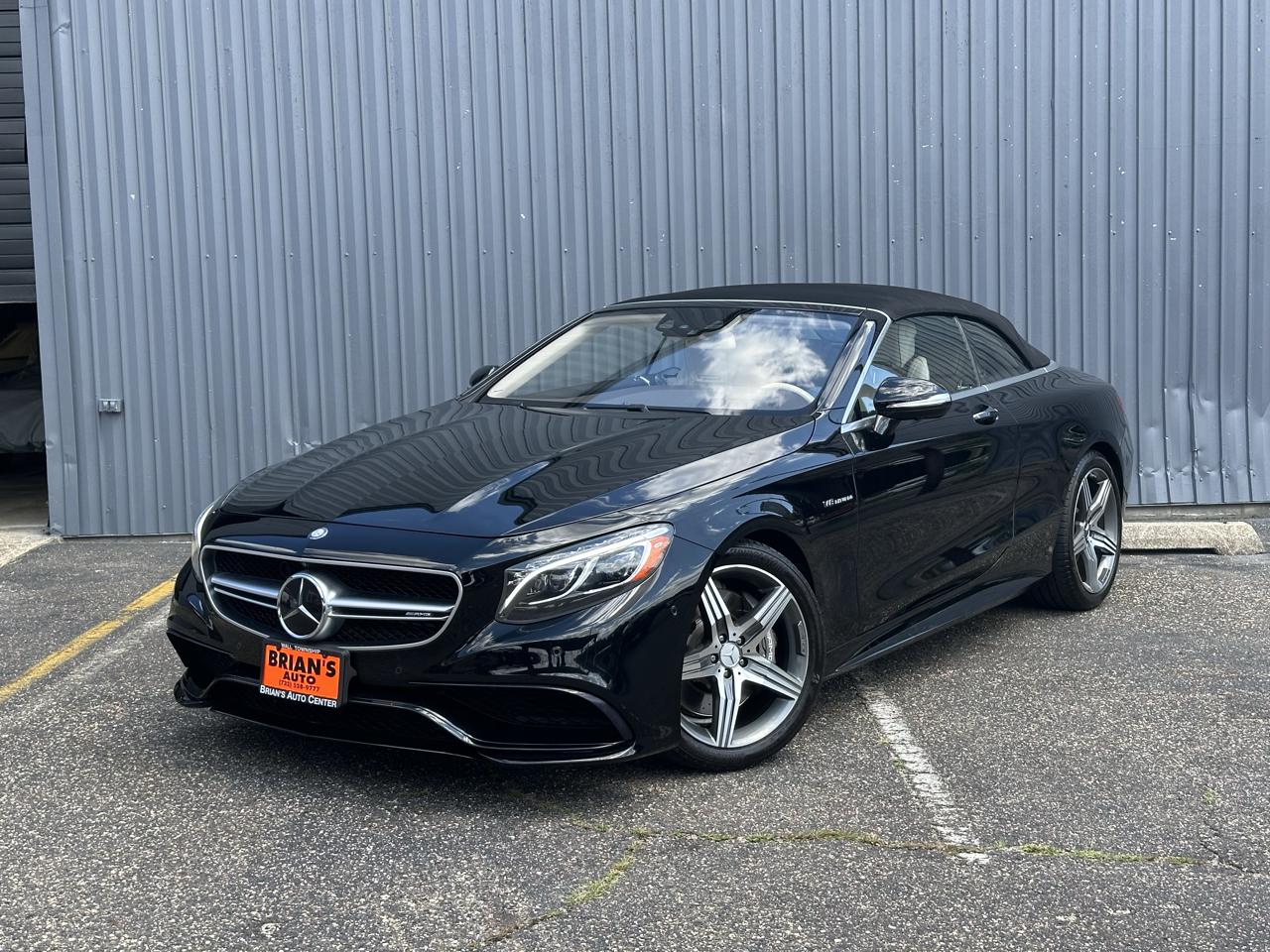 Mercedes-Benz S-Class AMG S 63 4MATIC Cabriolet 2017