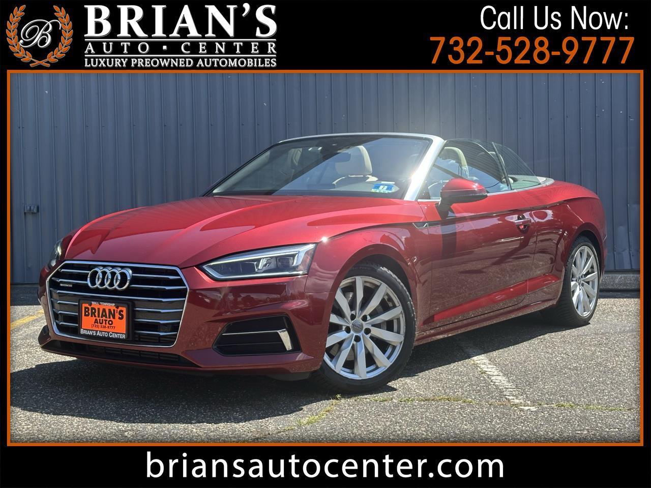 2018 Audi A5 Cabriolet 2.0 TFSI Premium Plus