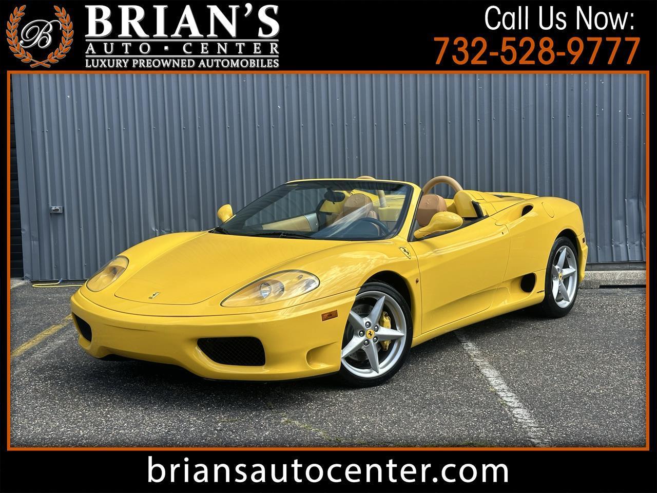 2003 Ferrari 360 2dr Convertible Spider
