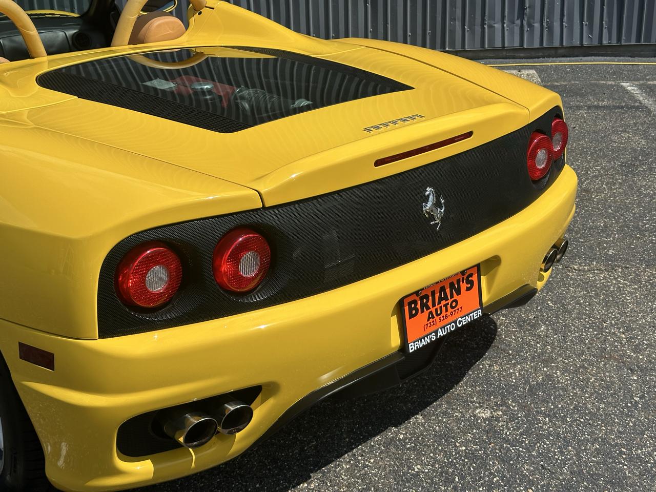 Ferrari 360 2dr Convertible Spider 2003