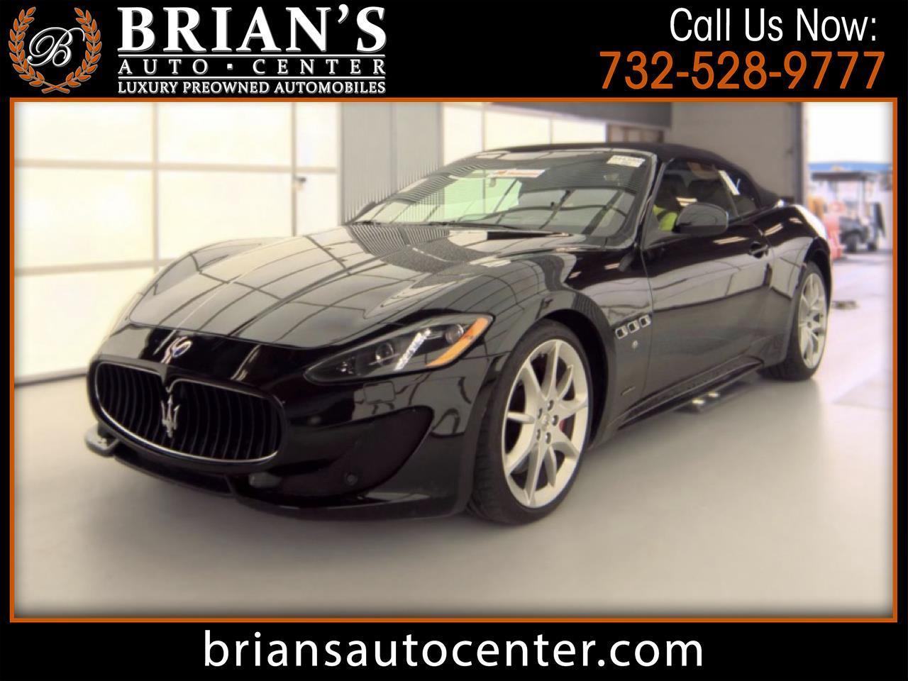 Maserati GranTurismo Convertible 2dr Conv GranTurismo Sport 2013