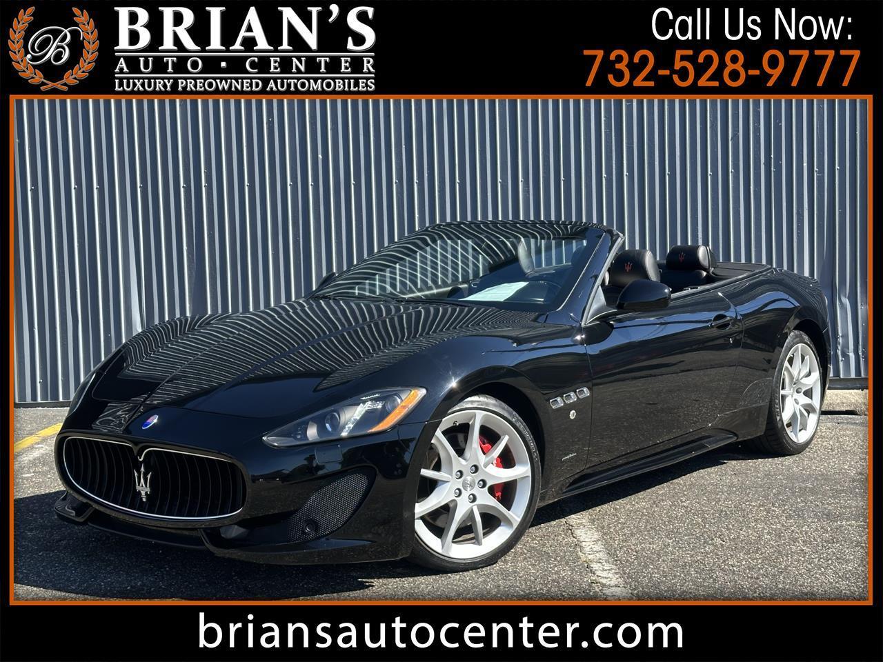 2013 Maserati GranTurismo Convertible 2dr Conv GranTurismo Sport
