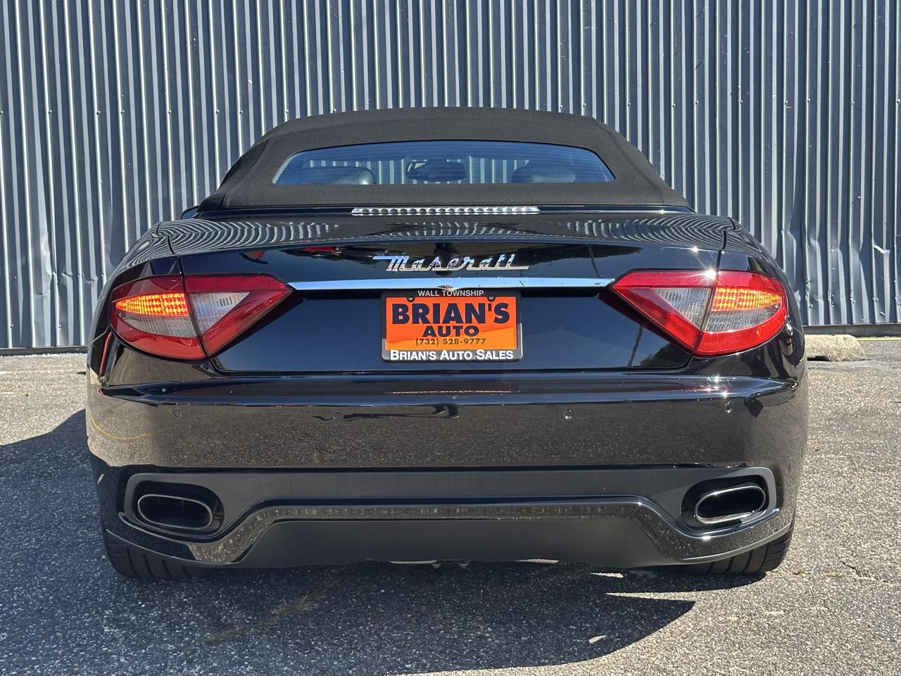 Maserati GranTurismo Convertible 2dr Conv GranTurismo Sport 2013