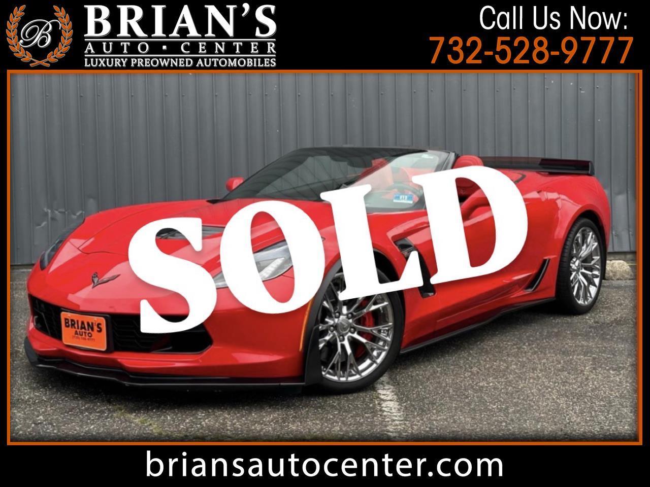 2015 Chevrolet Corvette 2dr Z06 Conv w/3LZ