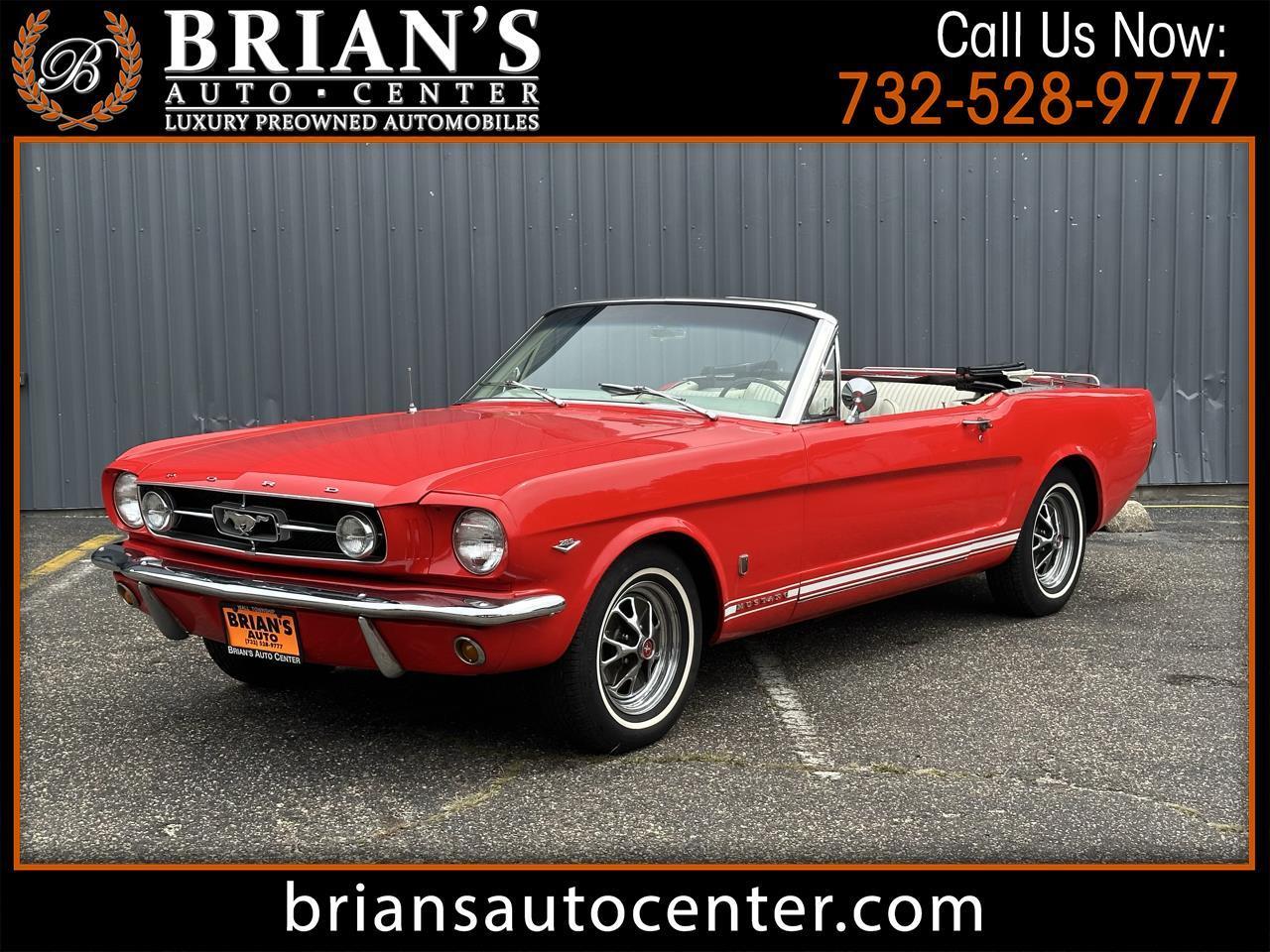 1965 Ford Mustang 2 dr Convertible 289