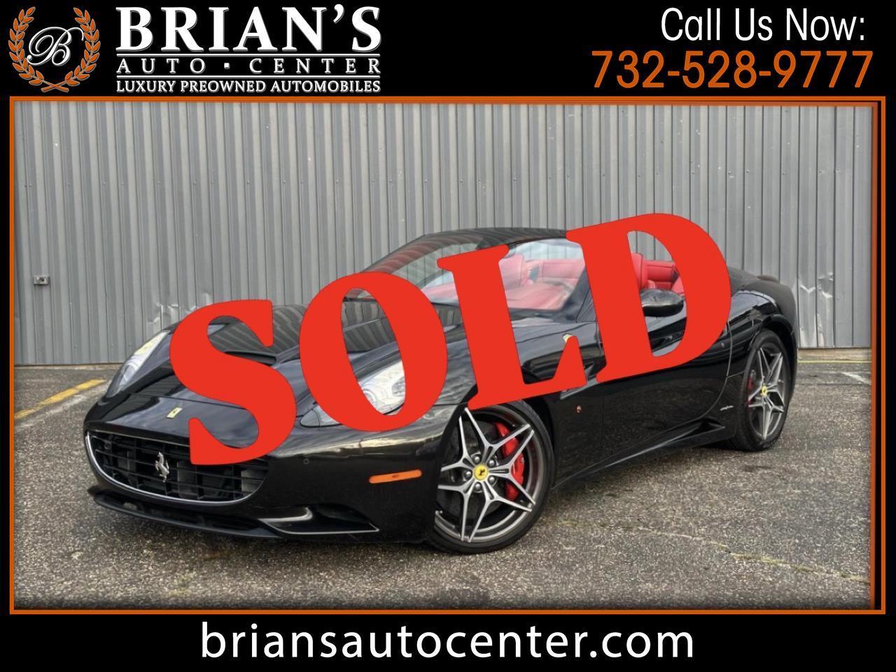 2010 Ferrari California 2dr Conv