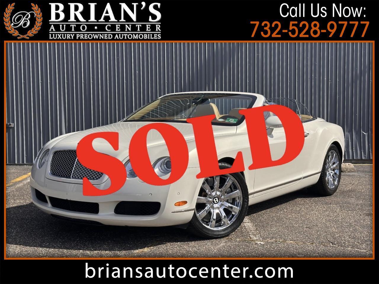 2008 Bentley Continental GT 2dr Conv