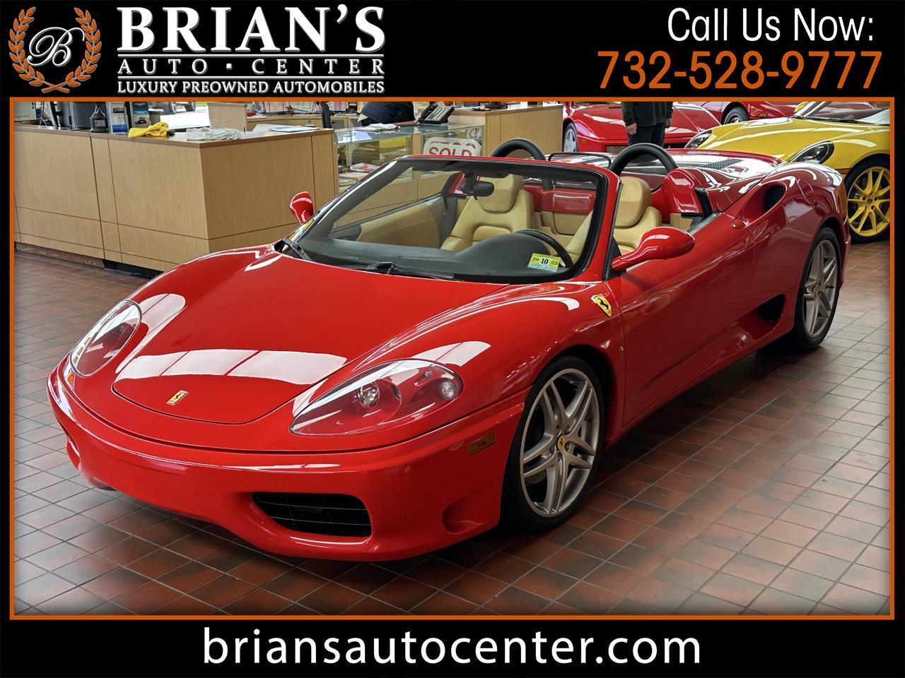2004 Ferrari 360 2dr Convertible Spider