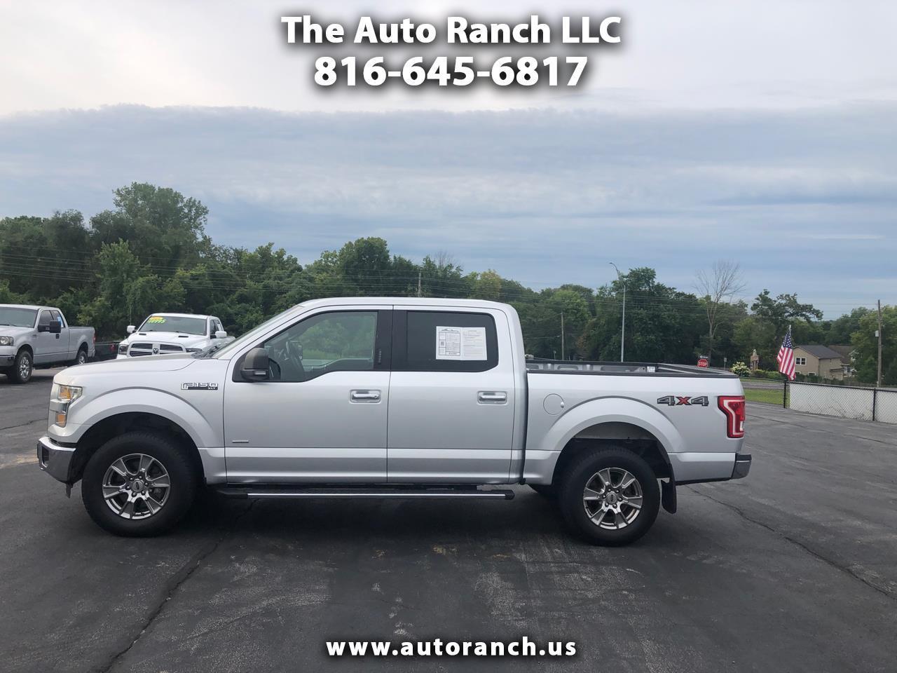 2015 Ford F-150 XLT SuperCrew Short Bed 4WD