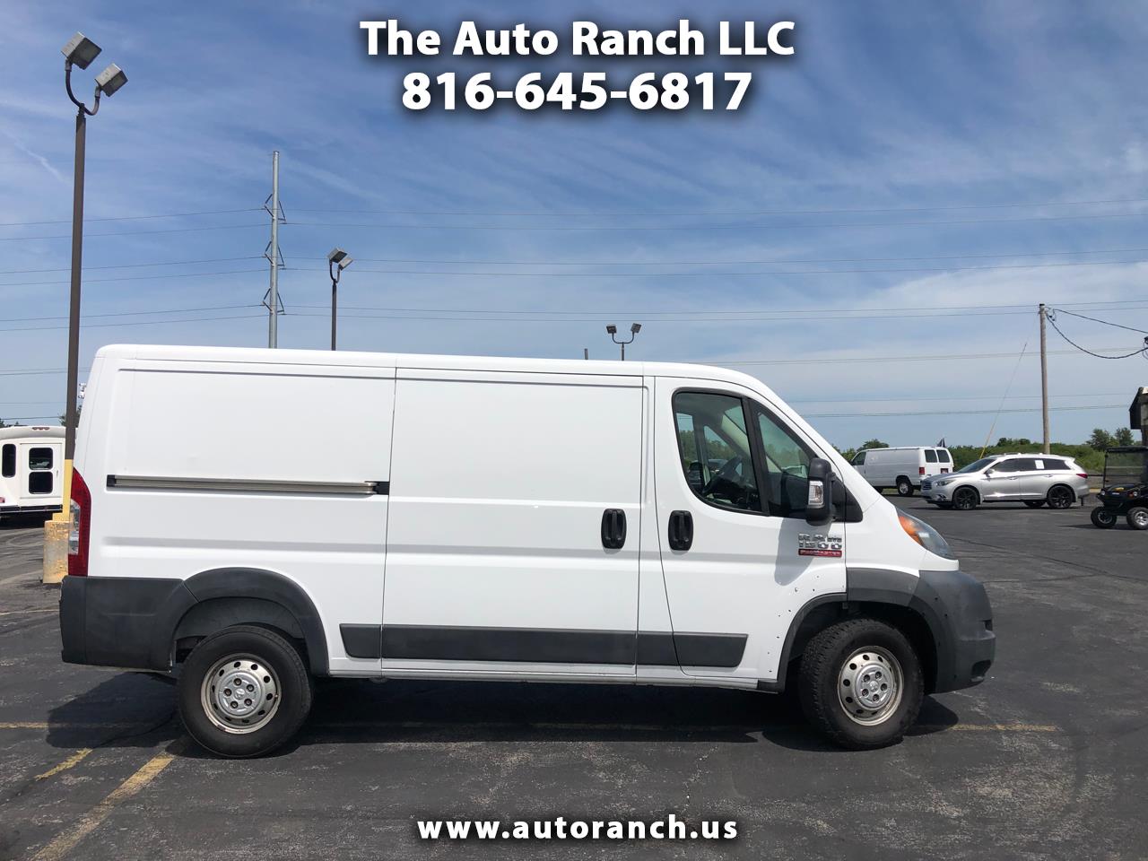 2017 RAM ProMaster Cargo Van 1500 Low Roof 136" WB