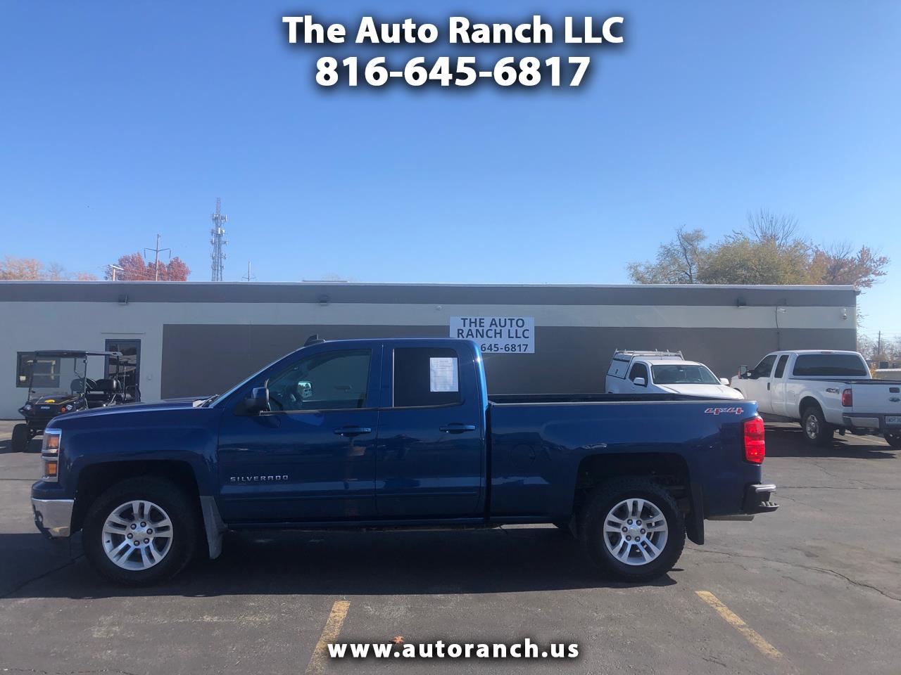 2015 Chevrolet Silverado 1500 4WD Double Cab 143.5" LT w/1LT