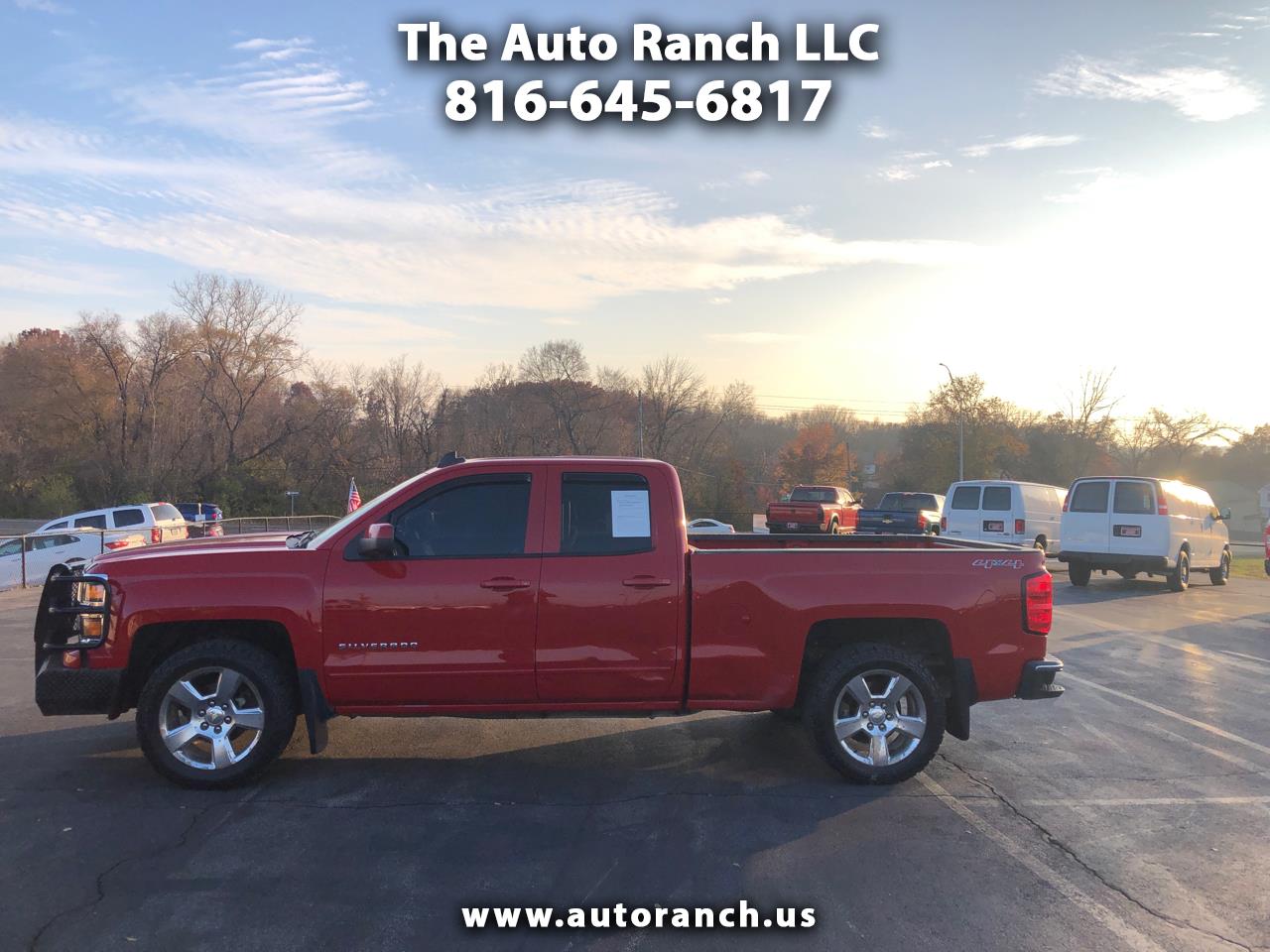 2015 Chevrolet Silverado 1500 4WD Double Cab 143.5" LT w/1LT