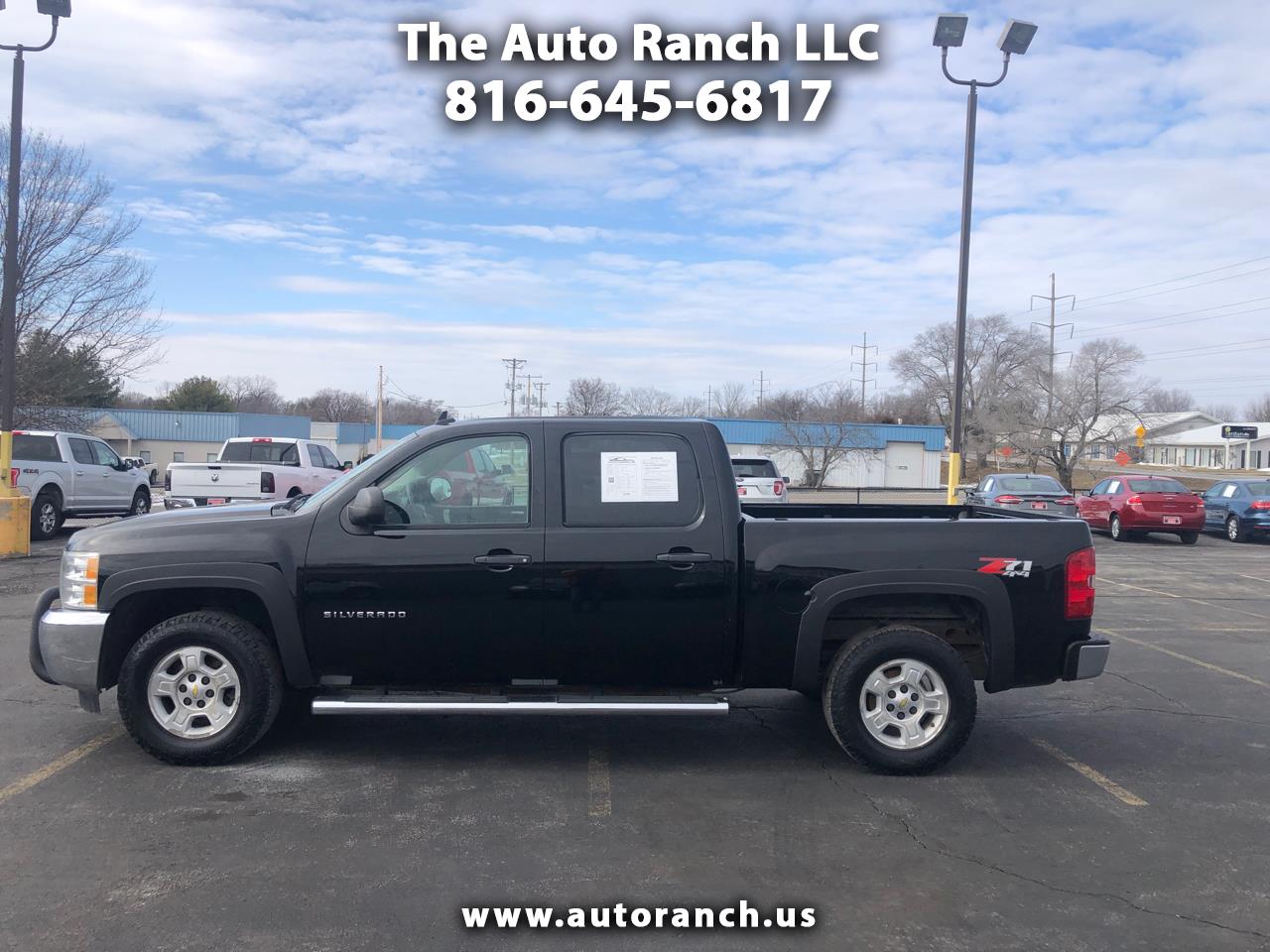 2013 Chevrolet Silverado 1500 4WD Crew Cab 143.5" LT