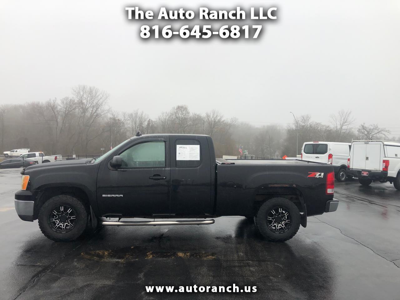 2011 GMC Sierra 1500 4WD Ext Cab 143.5" SLE