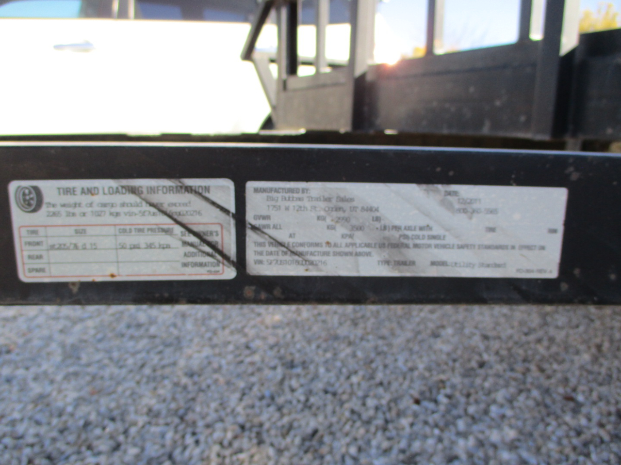 Big Bubba's Trailer Sales Unknown  2012 Big Bubba's Trailer Sales Unknown  2012