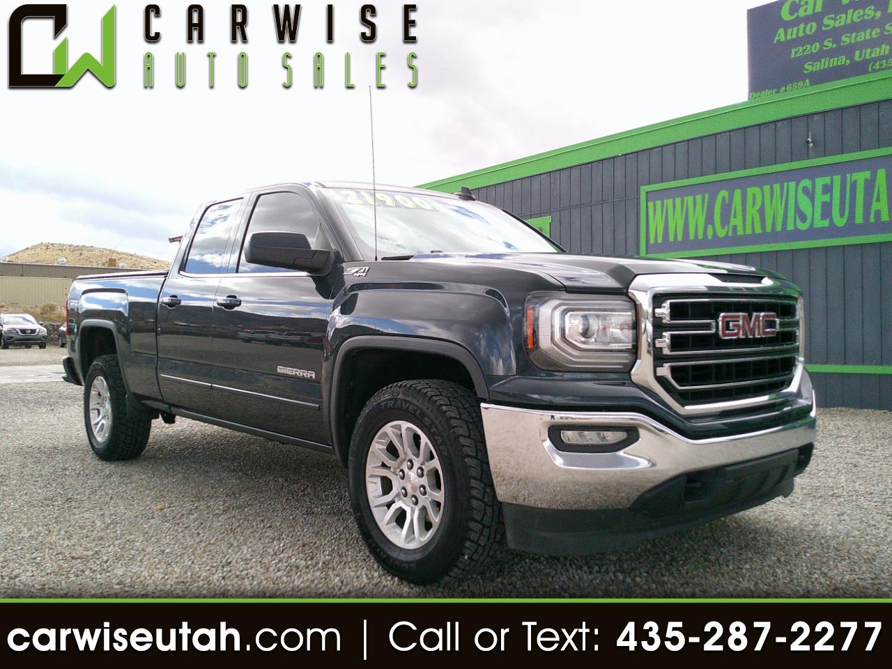 2018 GMC Sierra 1500 SLE Double Cab 4WD