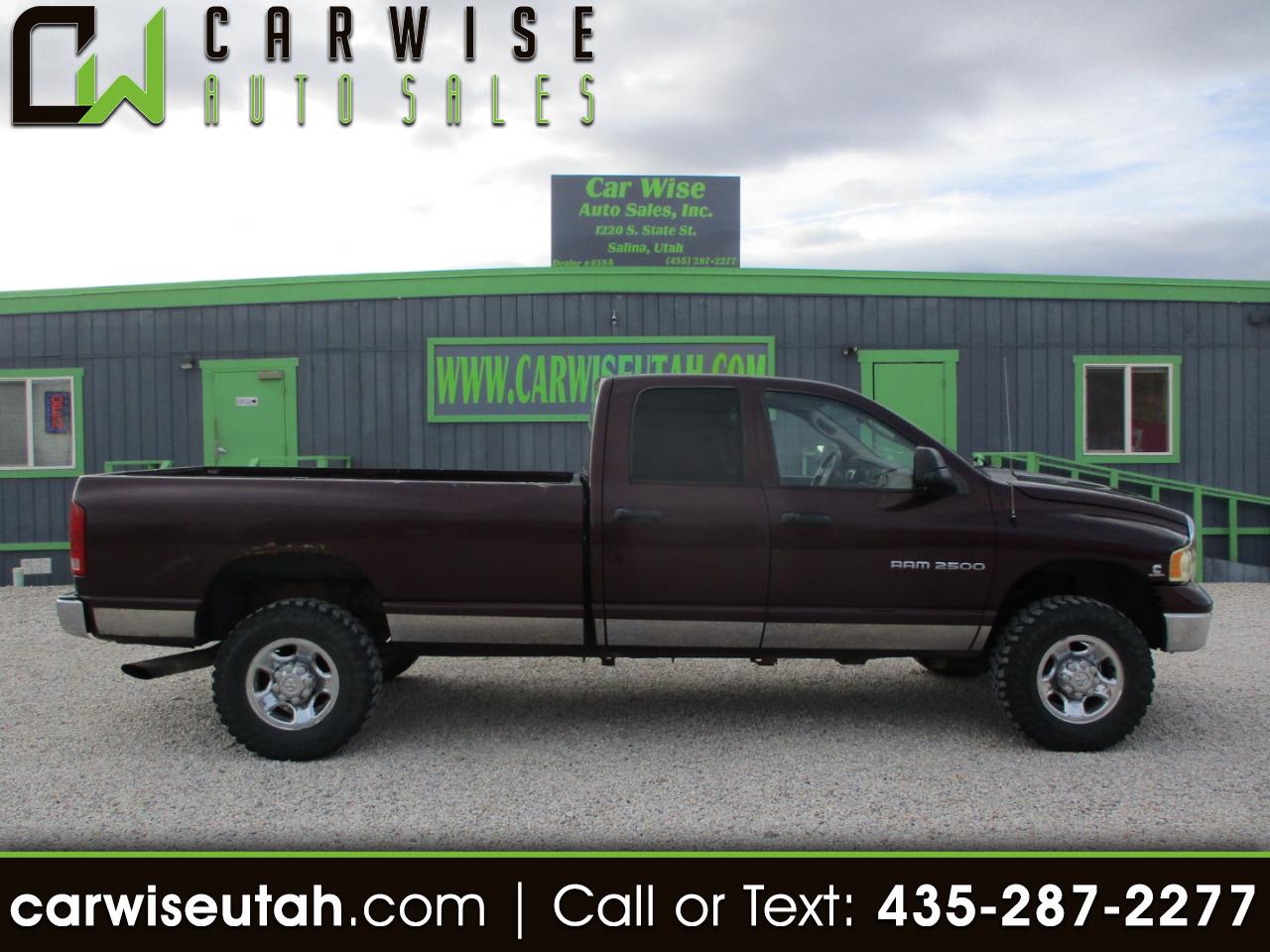 2004 Dodge Ram 2500 Laramie Quad Cab Long Bed 4WD