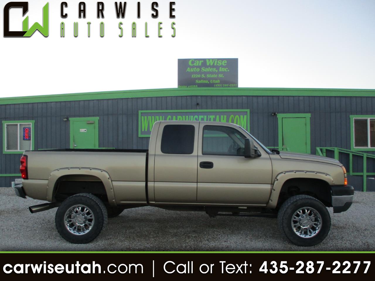 2006 Chevrolet Silverado 2500HD Work Truck Ext. Cab Long Bed 4WD