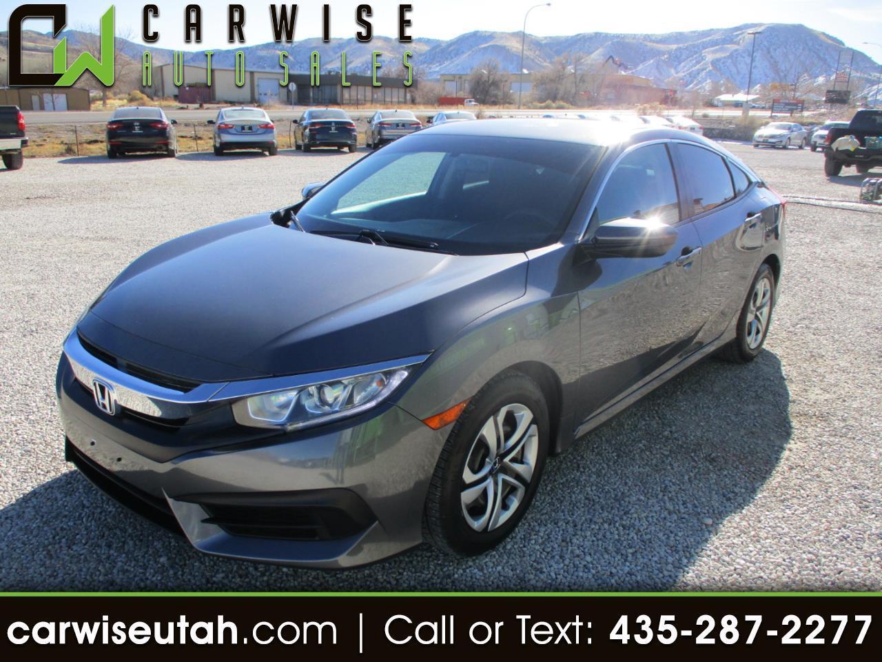 2018 Honda Civic LX Sedan AT