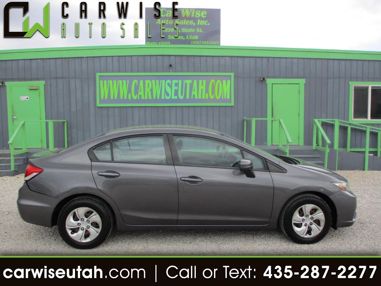 2015 Honda Civic LX Sedan 5-Speed MT